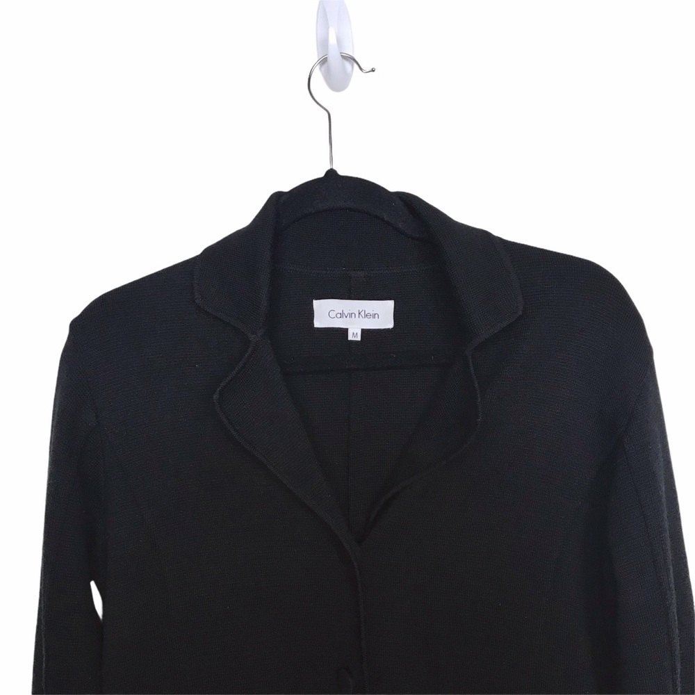 Calvin Klein Wool Blend Blazer Style Jacket - Picture 3 of 9